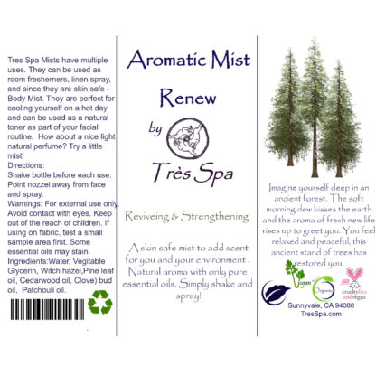 Aromatic Mist by Tres Spa Renew