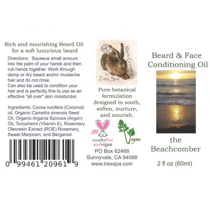 Tres Spa's Deep Conditioning Beachcomber Beard Oil