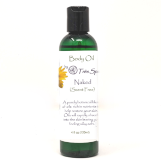 Naked Body Oil (Un-Scented) by Tres Spa