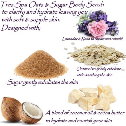 Tres Spa Oats & Sugar Body Scrub