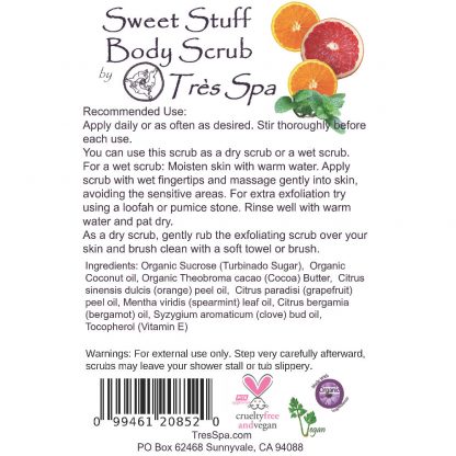 Tres Spa Sweet Stuff Body Scrub