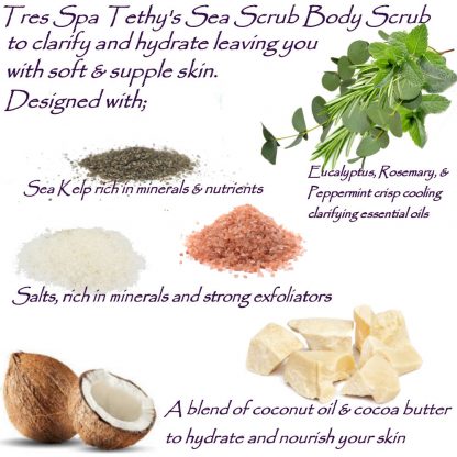 Tres Spa Tethy's Sea Scrub Body Scrub