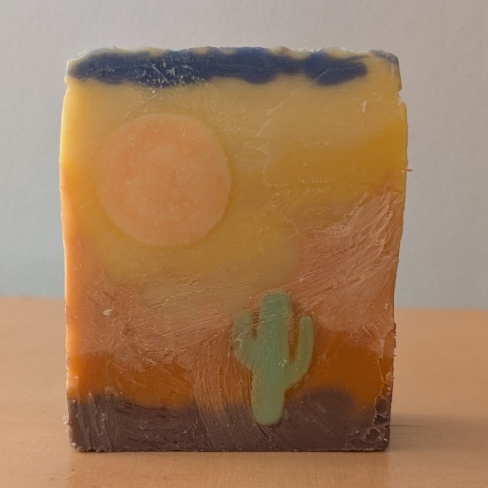 Desert Sunrise Organic Vegan Soap