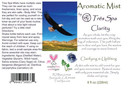 Aromatic Mist Clarity by Tres Spa