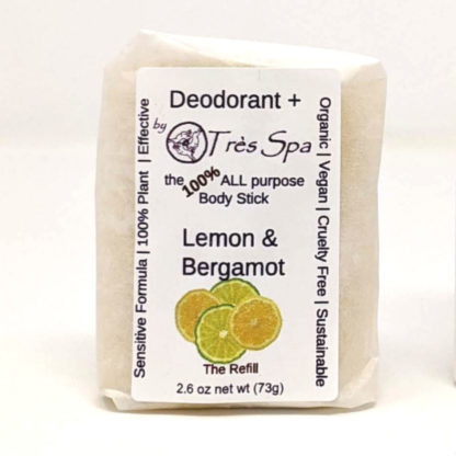 Organic Deodorant Lemon & Bergamot by Tres Spa