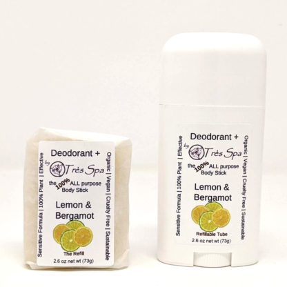 Organic Deodorant Lemon & Bergamot by Tres Spa