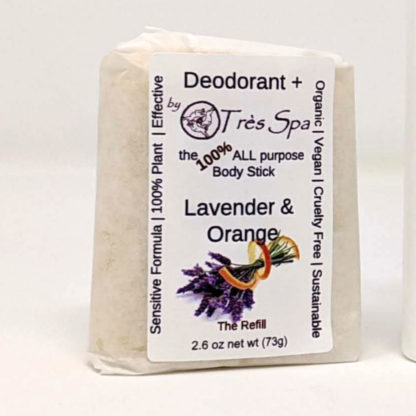 Organic Deodorant Lavender & Orange by Tres Spa