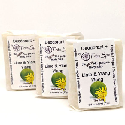 Organic Deodorant Lime & Ylang Ylang by Tres Spa