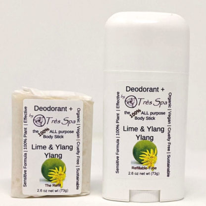 Organic Deodorant Lime & Ylang Ylang by Tres Spa