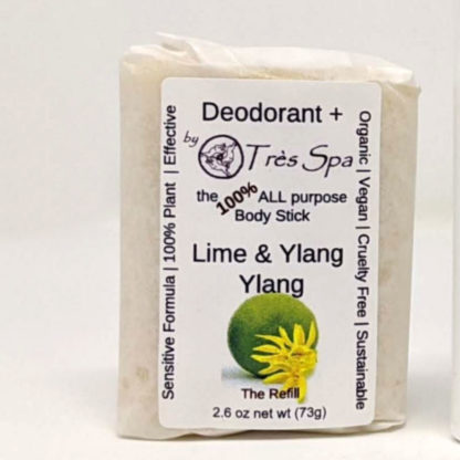 Organic Deodorant Lime & Ylang Ylang by Tres Spa