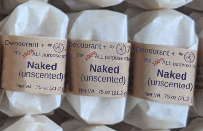 Organic Deodorant Naked (unscented) by Tres Spa