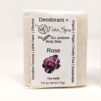 Organic Deodorant Rose by Tres Spa