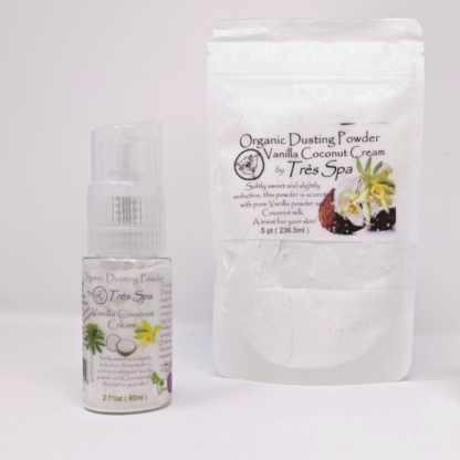 Vanilla Coconut Cream Dusting Powder by Tres Spa