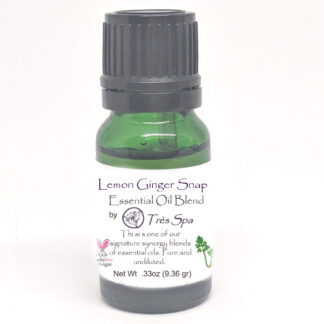 Essential Oil Synergy Blend Lemon Ginger Snap by Tres Spa