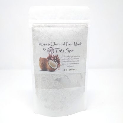 Tres Spa Face Mask Moss and Charcoal