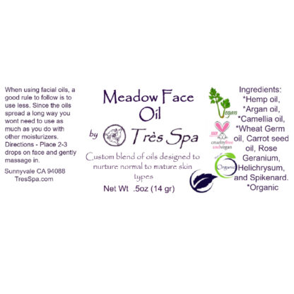Face Oil by Tres Spa Meadow