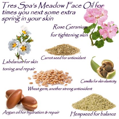 Tres Spa Meadow Face Oil