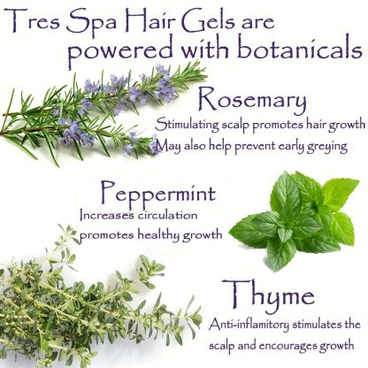 Tres Spa Herb Mint Hair Gel