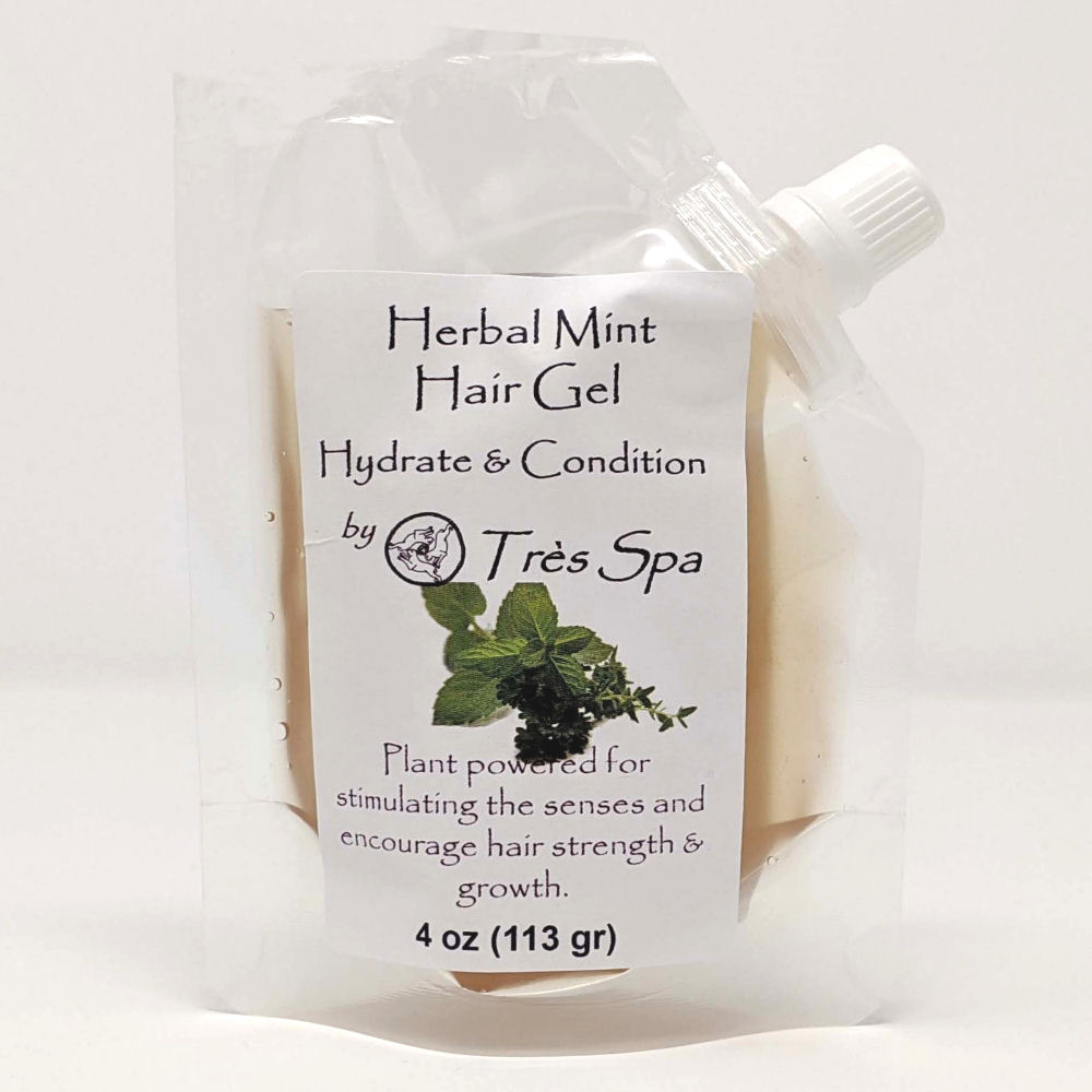 Herbal Mint Hair Gel - Tres Spa Store