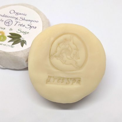 Très Spa Organic Conditioning Shampoo Citrus Sage Bar