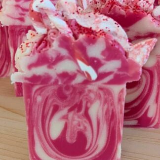 Candy Cane Lane Organic Soap