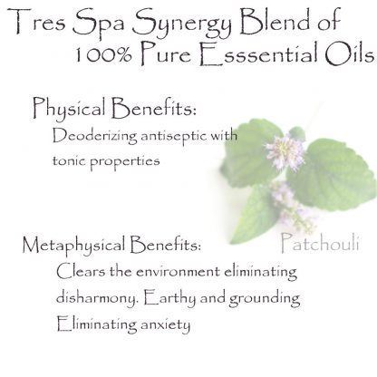 Tres Spa Synergy Blend - Patchouli