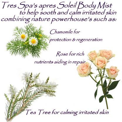 Tres Spa's apres Soliel Body Mist